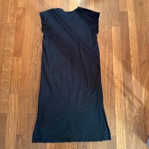 A New Day Black Sleeveless Cap Sleeve Midi Dress Size Small